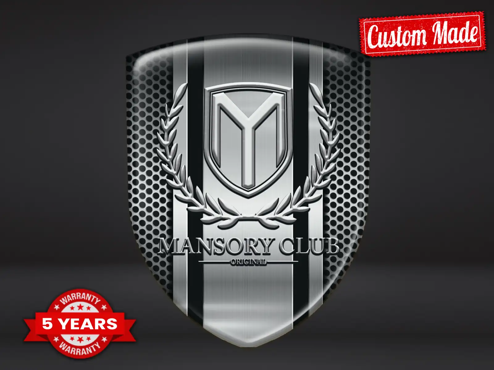 Mansory Car Back Window Stickers Universal Stylish Customizable